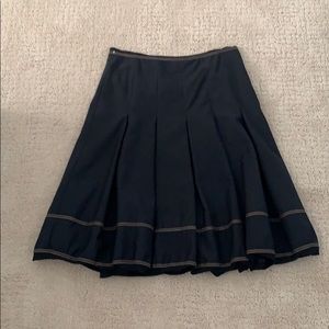Lilibleu Black pleaded skirt